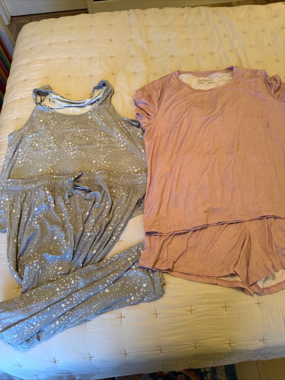 Eddie Bauer Pink and Light Pink Sleepwear Top